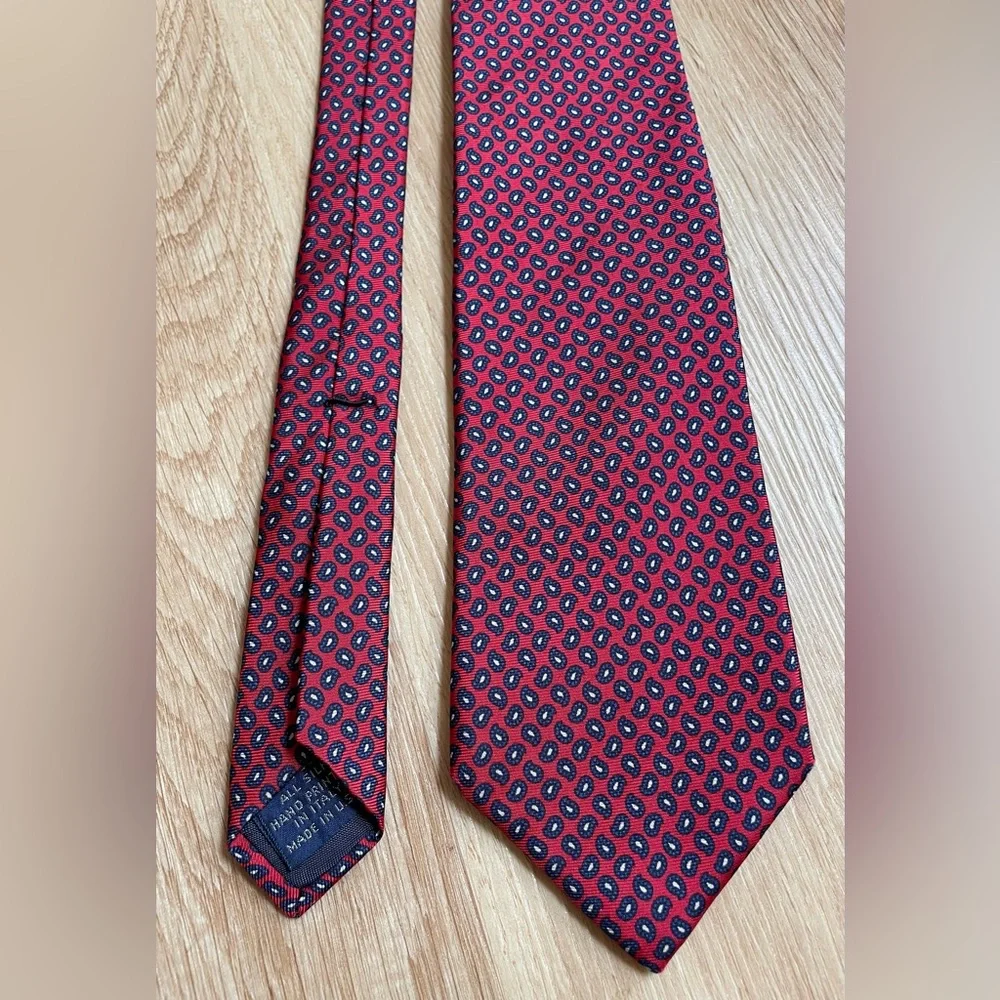 Bundle lot 2 men’s red blue silk ties Jos. A. Bank Joseph
